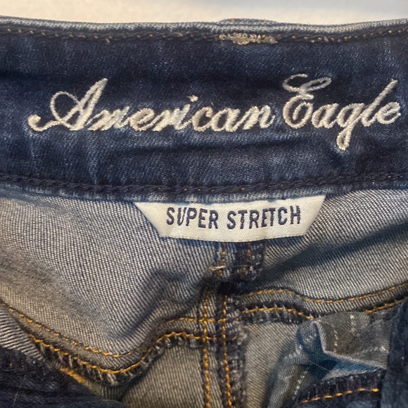 American Eagle Super Stretch Skinny Distressed Jeggings - Picture 5 of 6